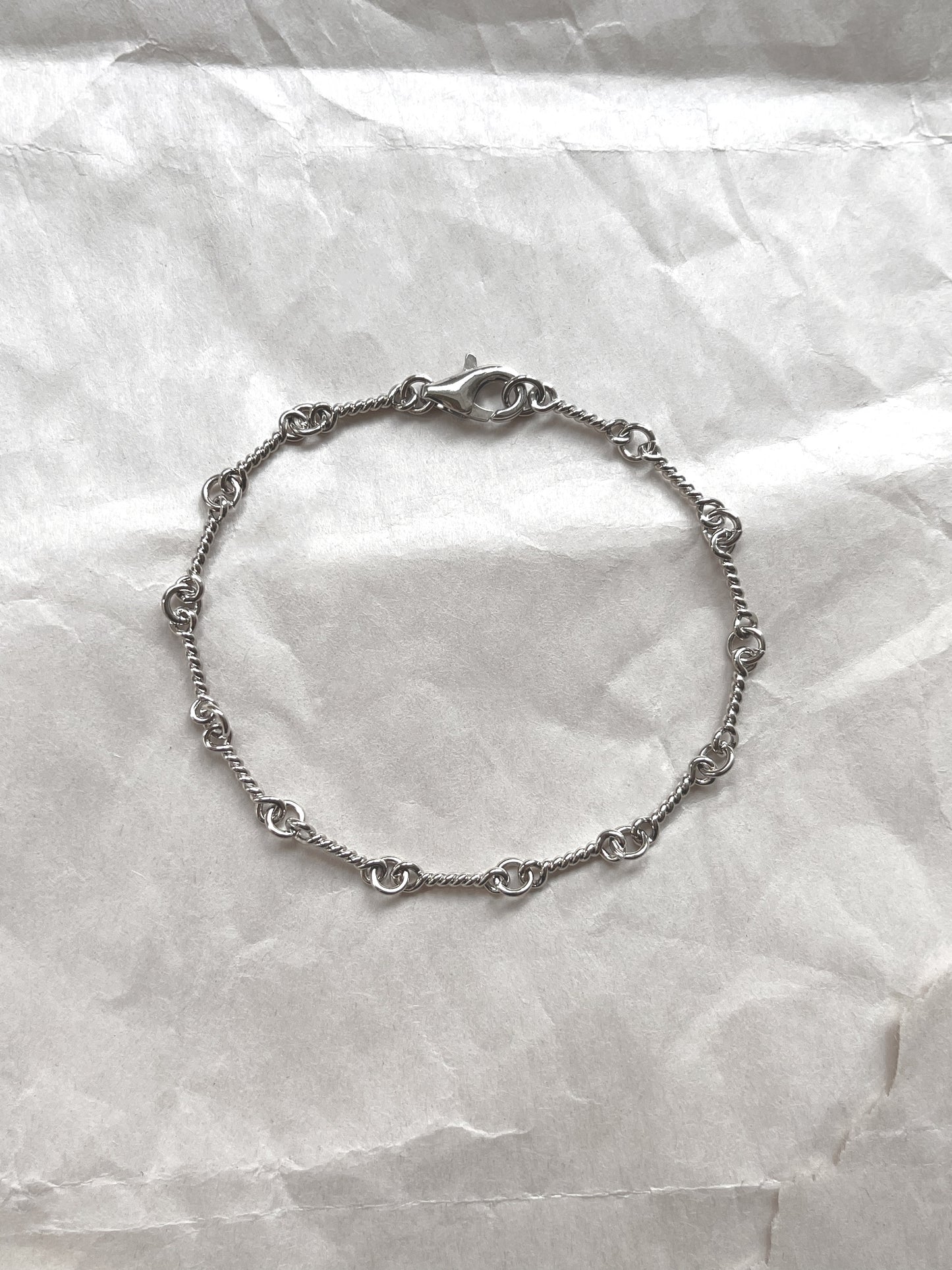 Laura Lombardi Silver Riccio Bracelet