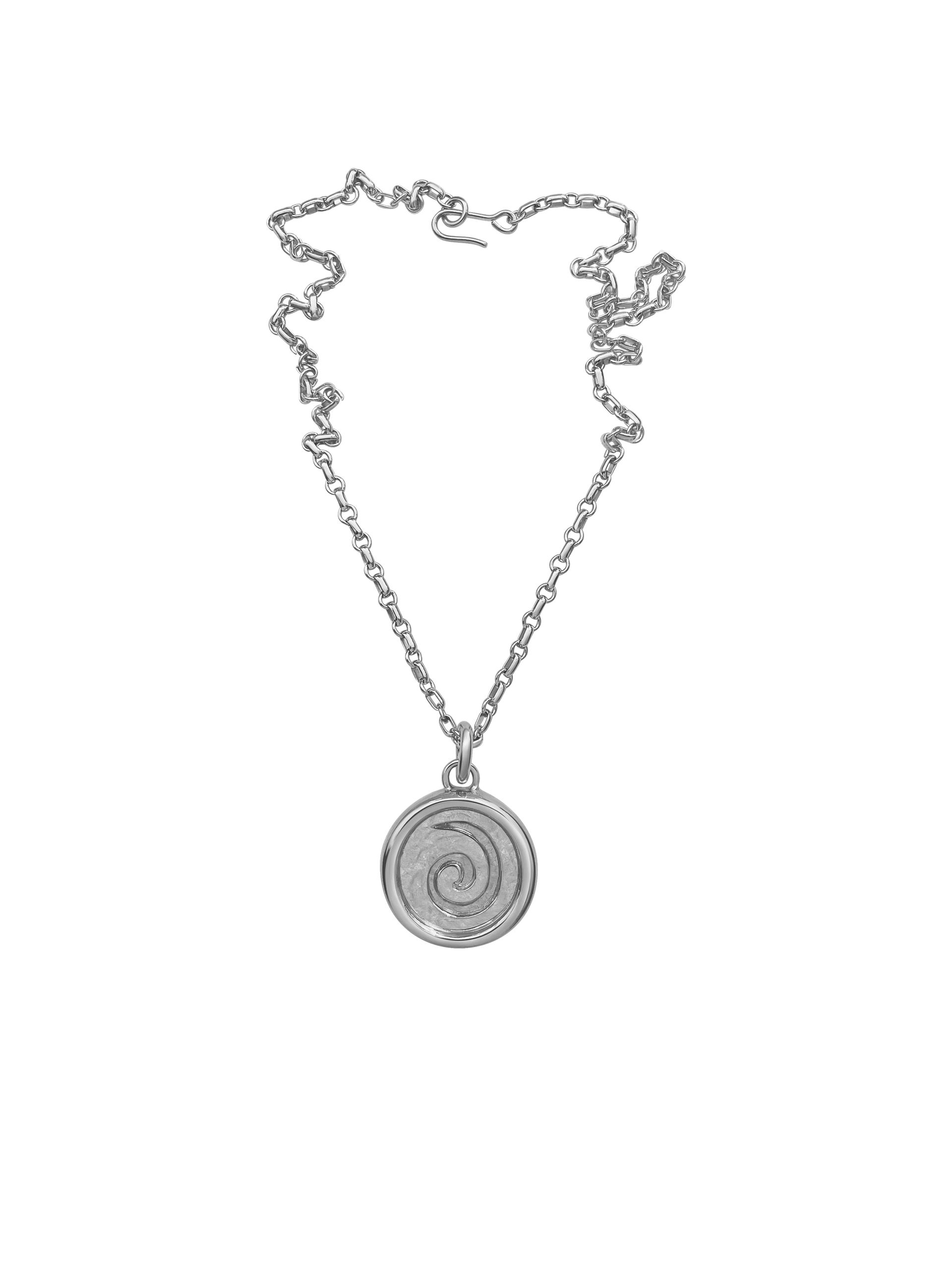 AMS x LL Silver Spiral Pendant – lauralombardi