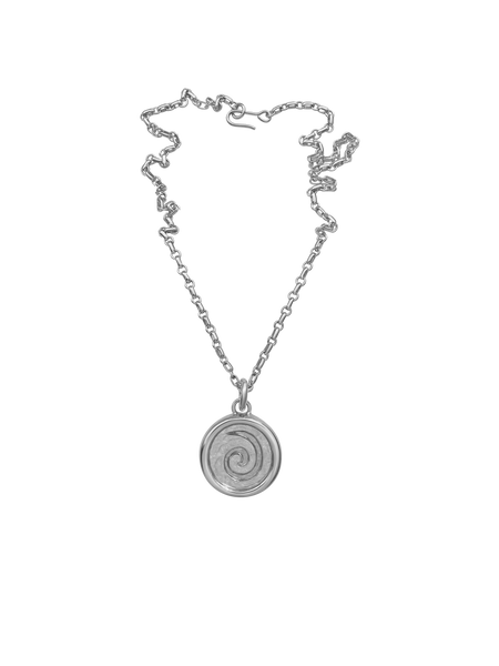 AMS x LL Silver Spiral Pendant – lauralombardi