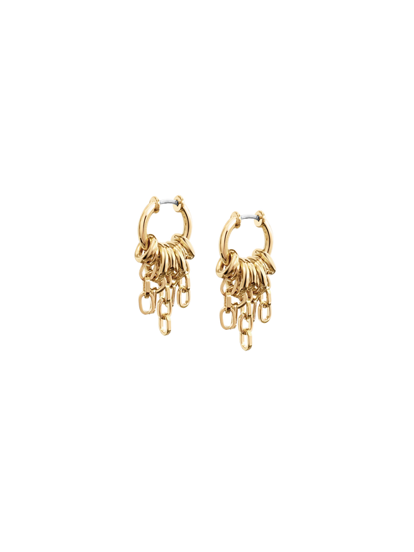 Laura Lombardi gold Stalla fringe earrings