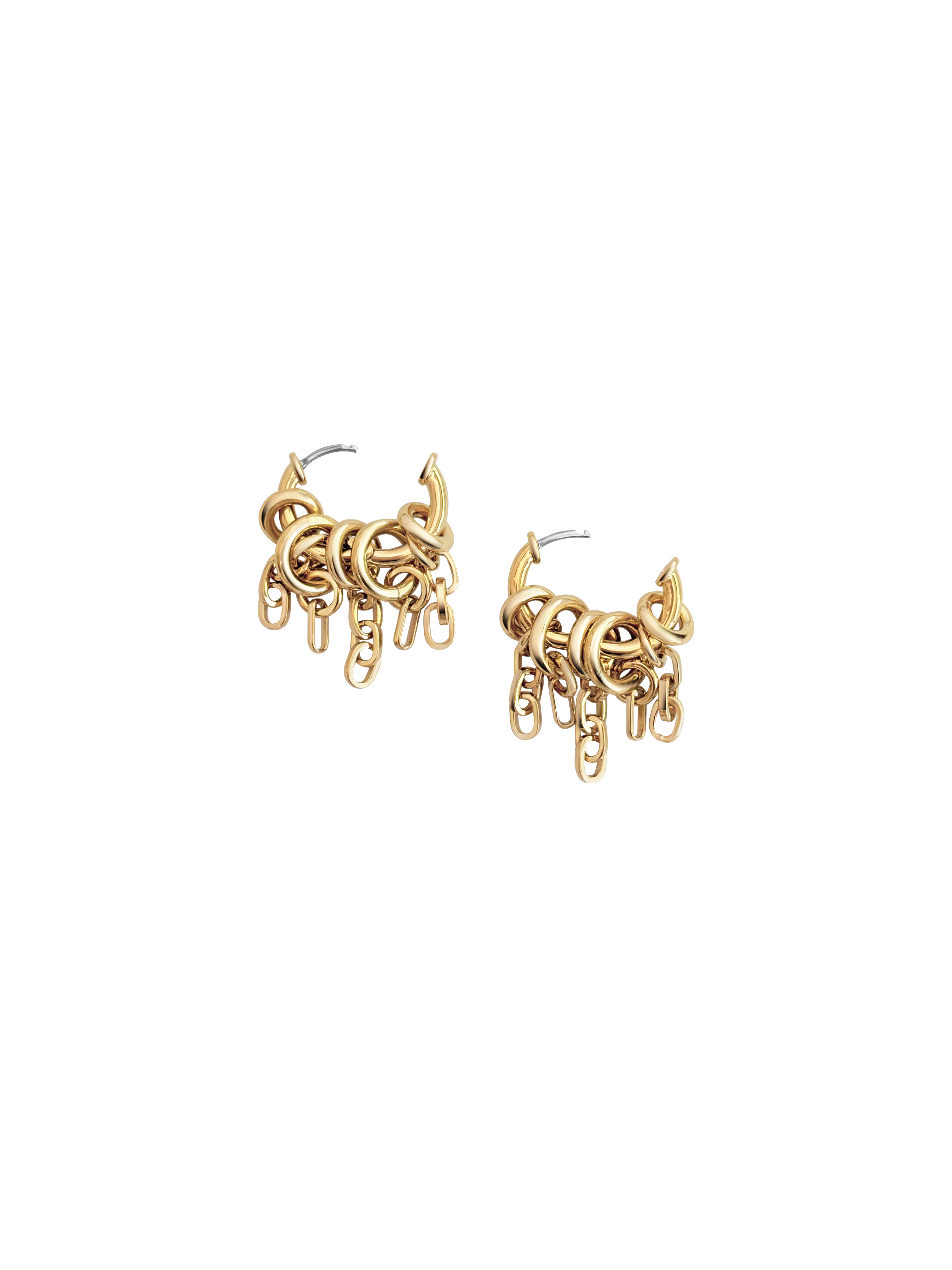 Laura Lombardi gold Stalla fringe earrings