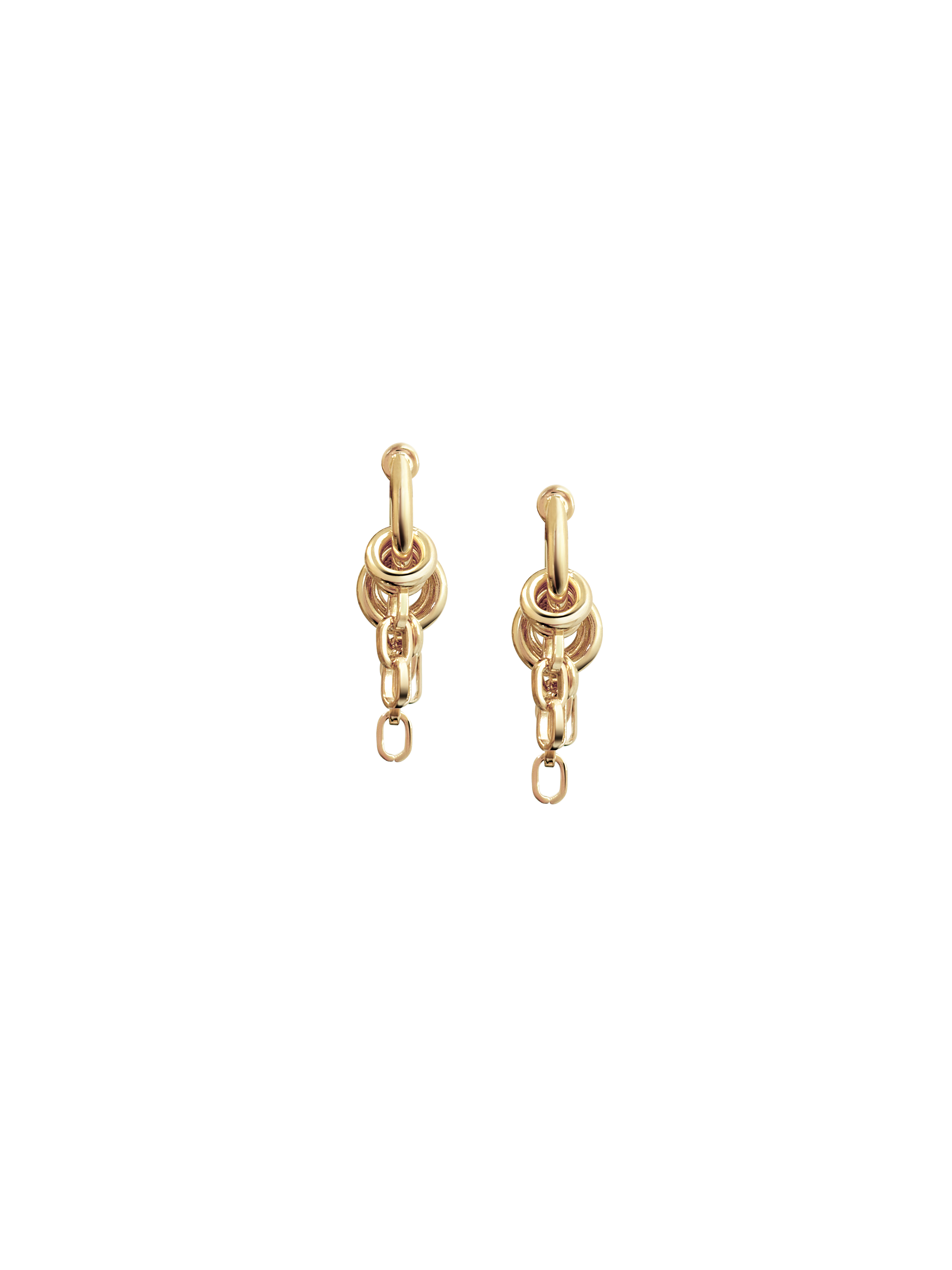 Laura Lombardi gold Stalla fringe earrings