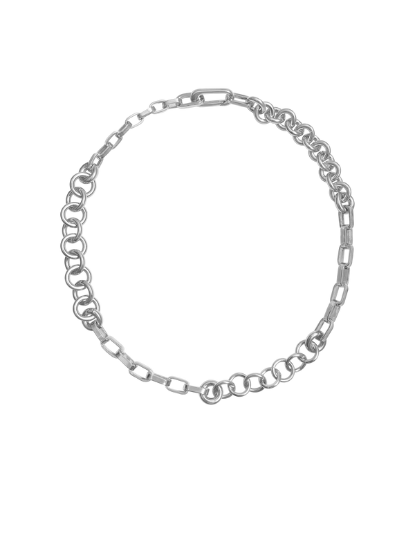 Silver Stessa Necklace – lauralombardi Silver Stessa Necklace – lauralombardi