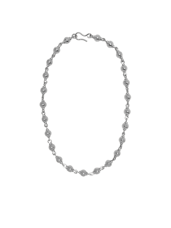 Laura Lombardi Silver Suona Necklace