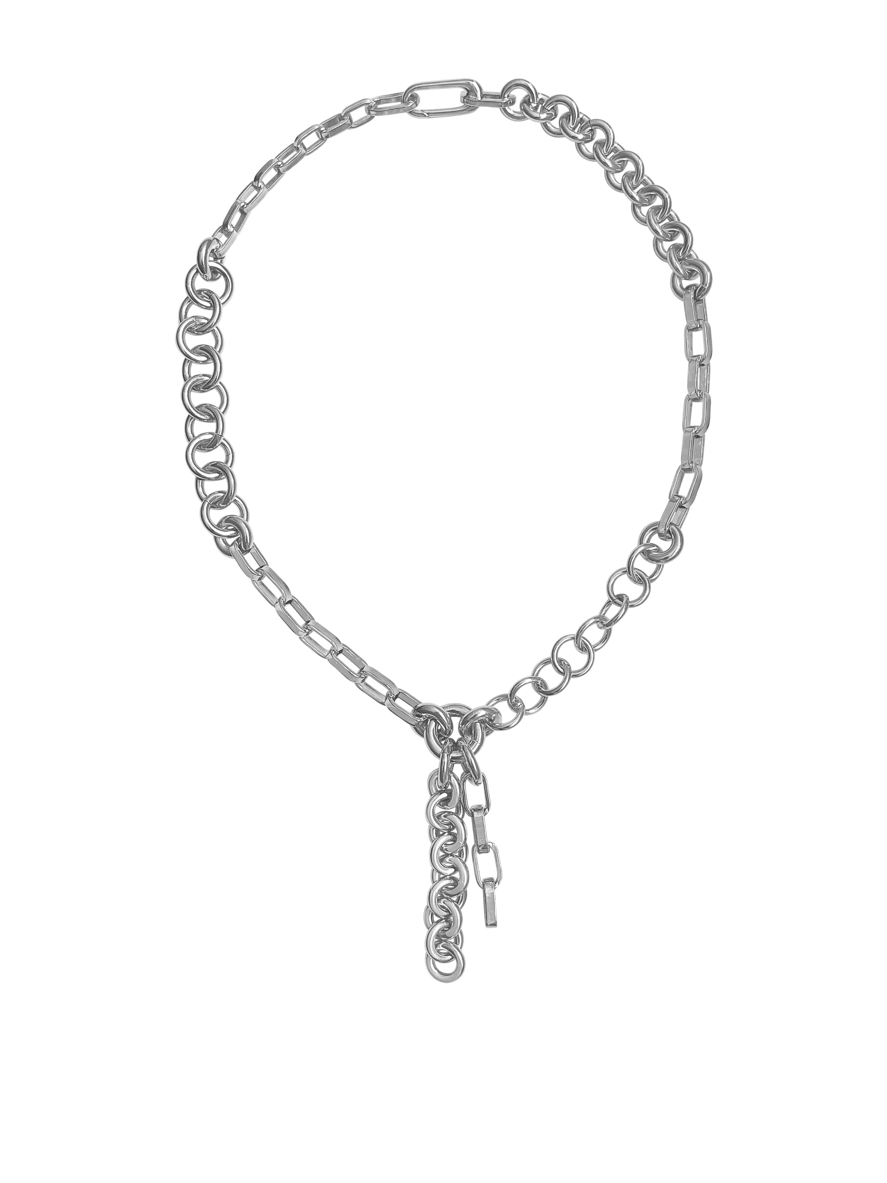 Laura Lombardi Silver Lega Necklace