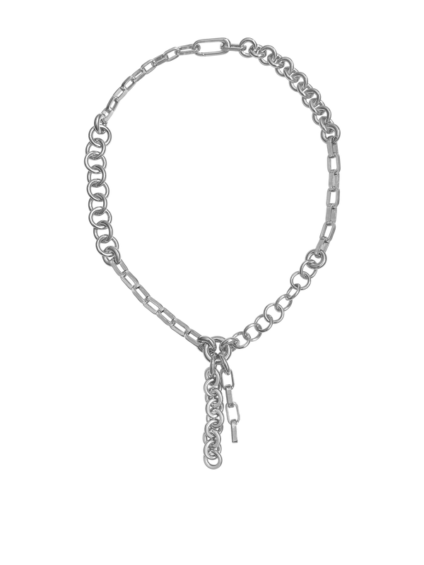 Laura Lombardi Silver Lega Necklace