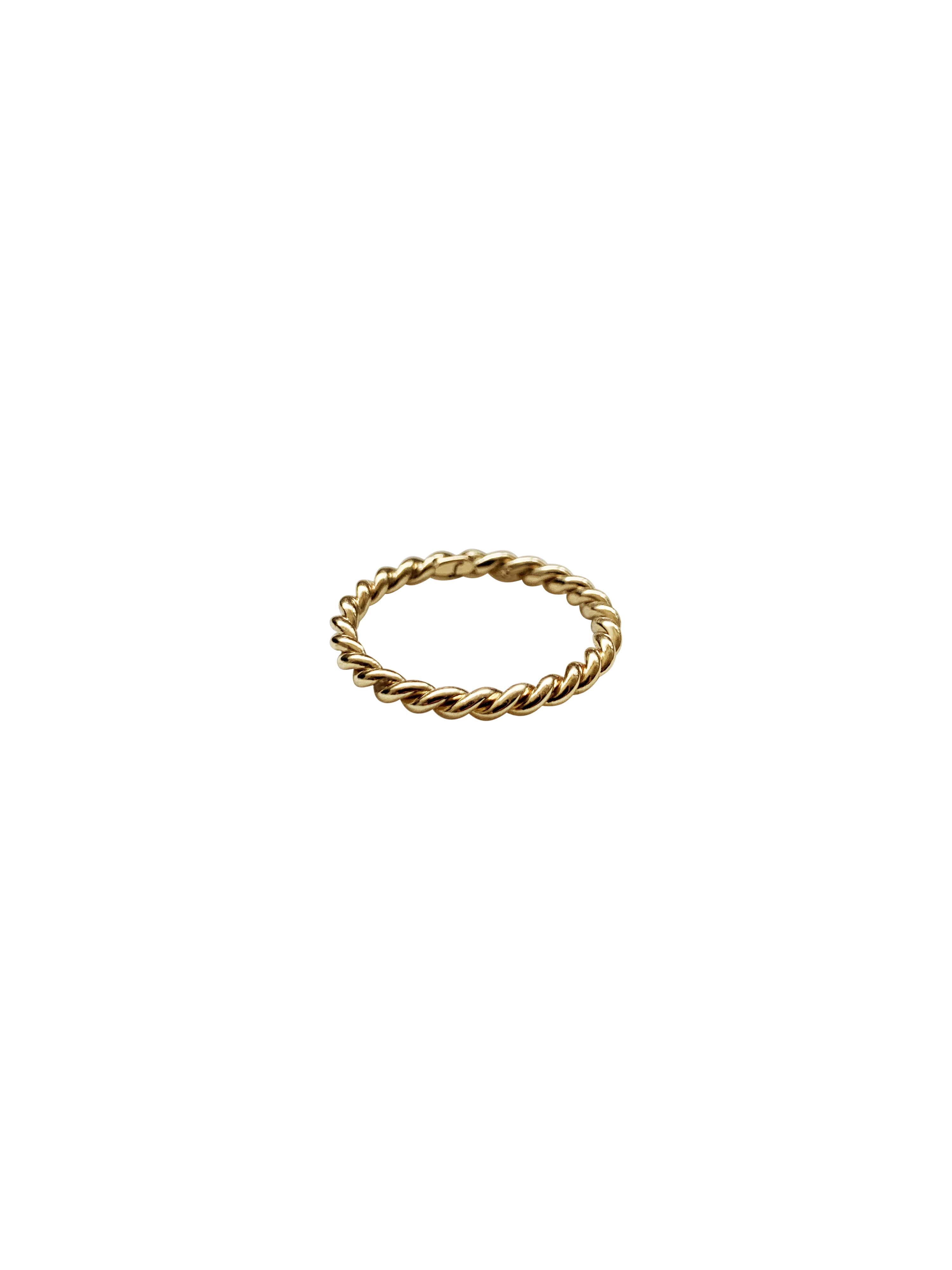 Laura Lombardi 14k Yellow Gold Twist Ring