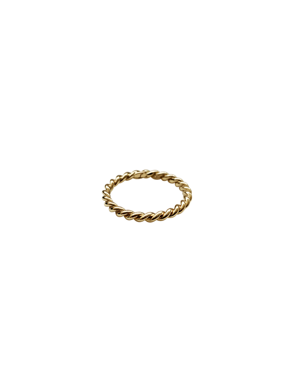 Laura Lombardi 14k Yellow Gold Twist Ring