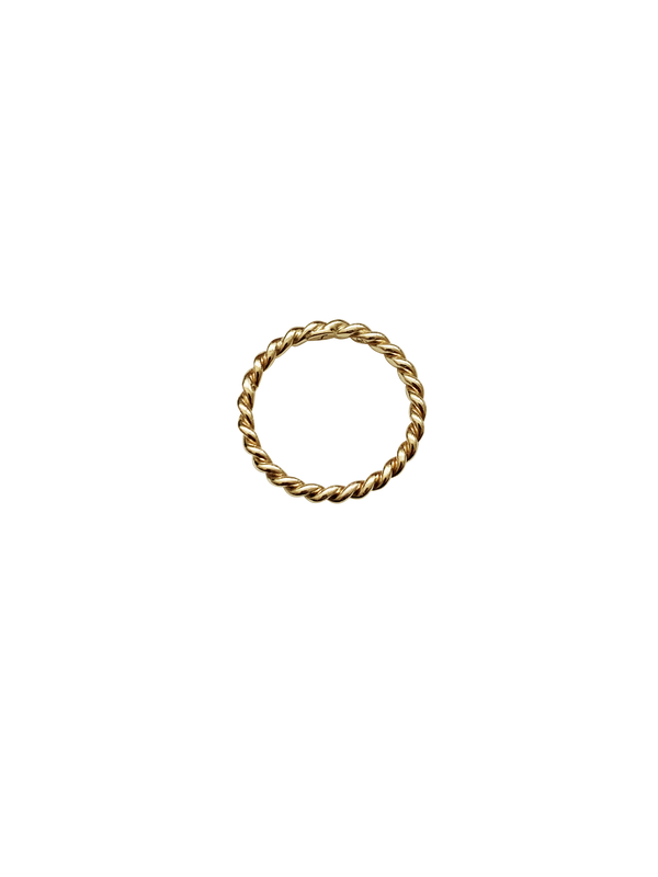 Laura Lombardi 14k Yellow Gold Twist Ring