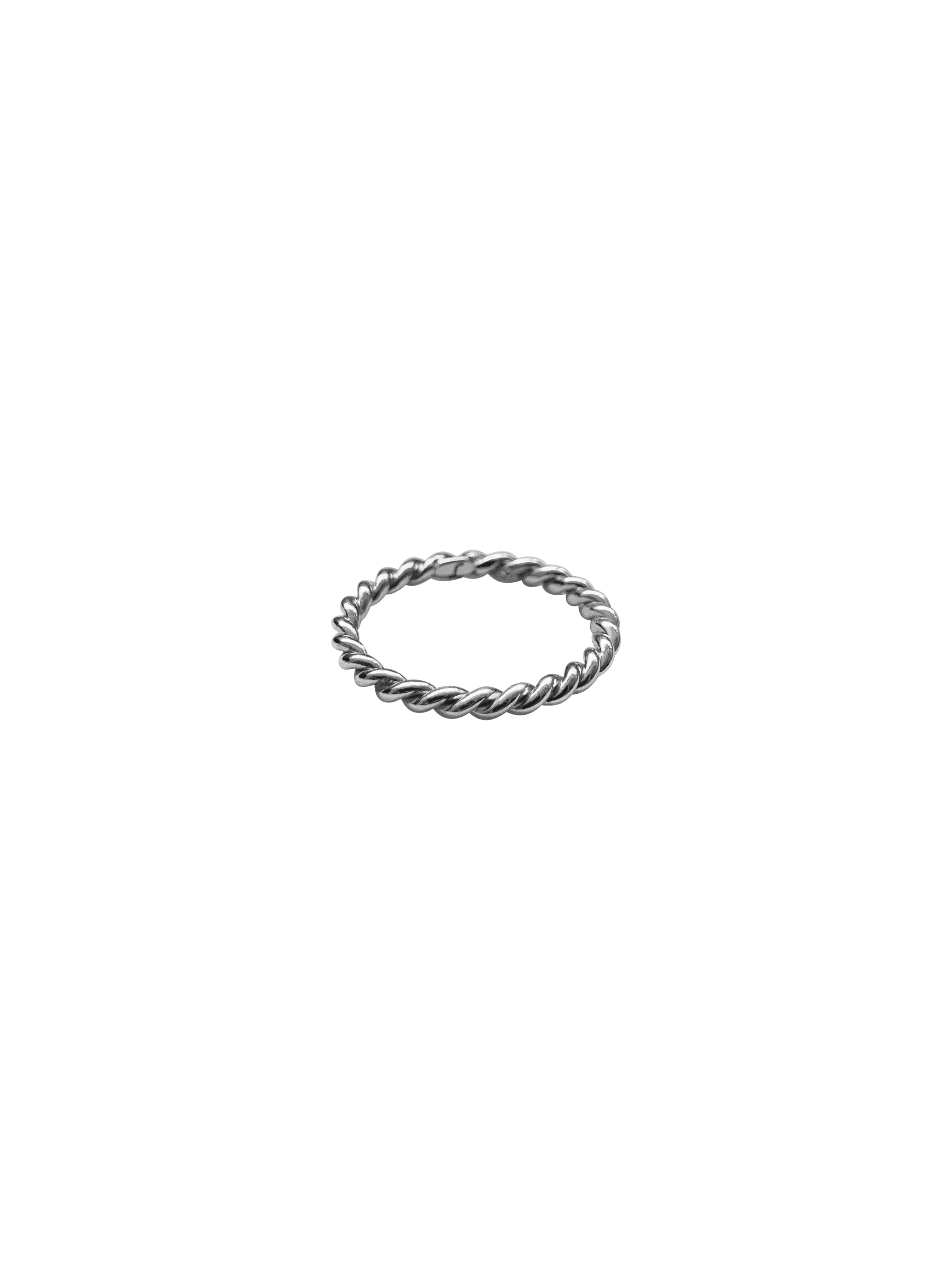 Laura Lombardi 14kt White Gold Twist Ring