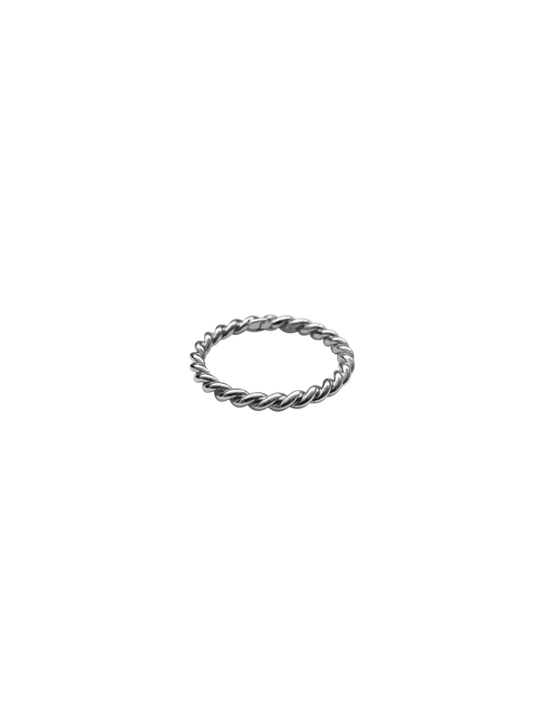 Laura Lombardi 14kt White Gold Twist Ring