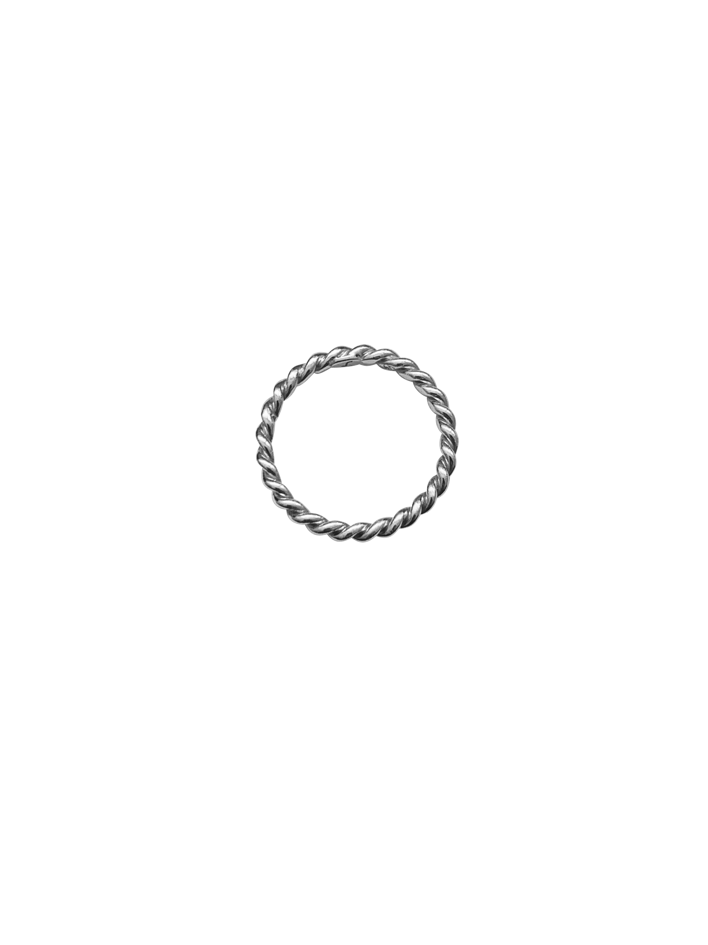 Laura Lombardi 14kt White Gold Twist Ring