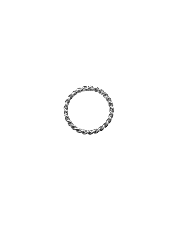Laura Lombardi 14kt White Gold Twist Ring