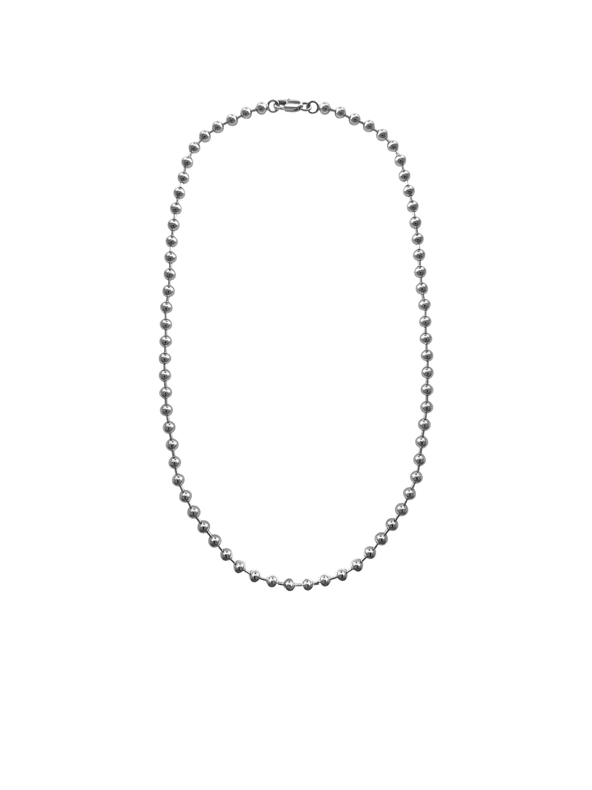 ★VINTAGE HOLLYWOOD★ Basic Ball Chain Necklace Retro big ball chain necklace or bracelet heavy metal 90s 1