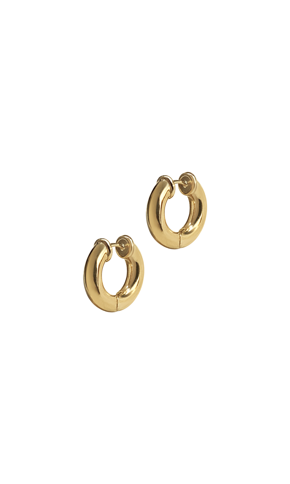 Palma Mini Hoop Gold Brown