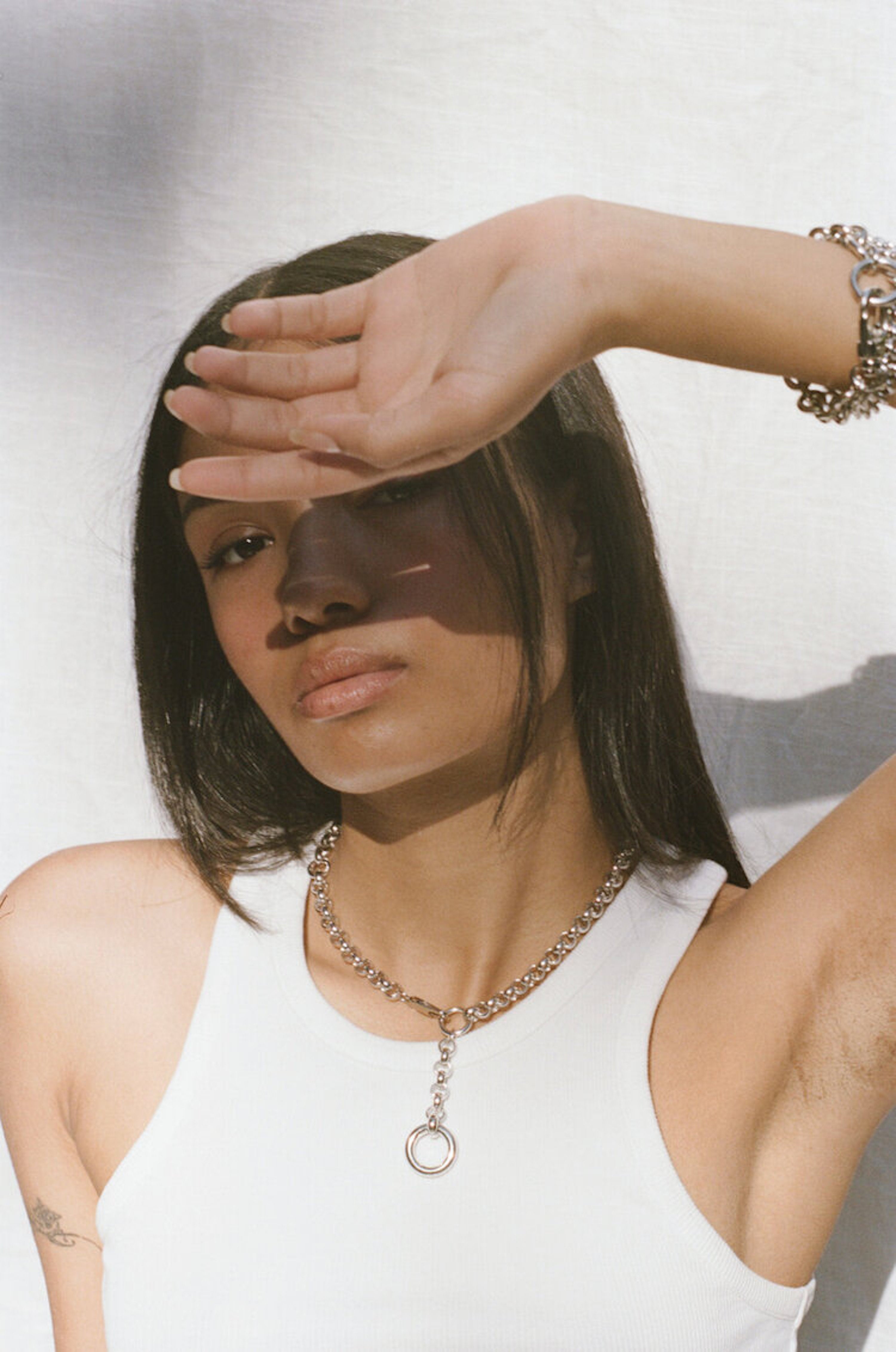 LA発！【Laura Lombardi】Silver Pina Chain シルバー Silver Martina Necklace – lauralombardi